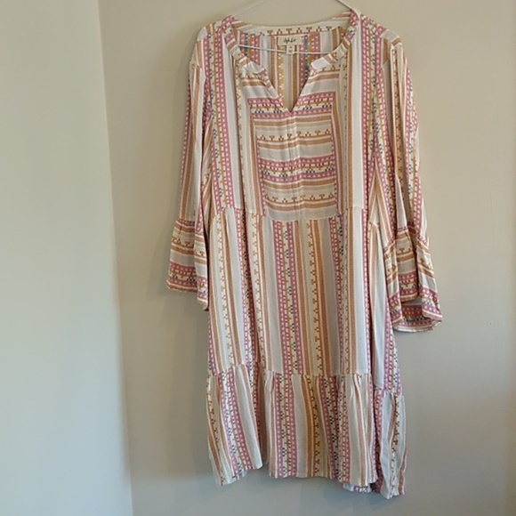 Style & Co. Dresses & Skirts - Style & Co Boho Western Aztec Dress